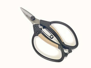 江戸っ子　フッ素コート大久保鋏 グラスファイバーグリップ