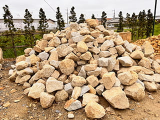 岐阜 錆みかげ石