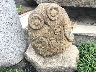 岡崎御影のフクロウ ~ おはよう1