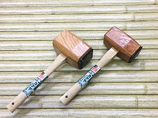 鉄プレート付片手掛矢
